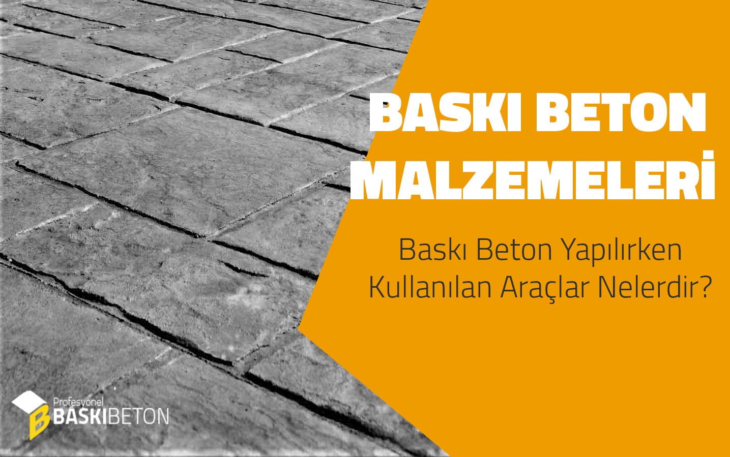 Baskı Beton Malzemesi